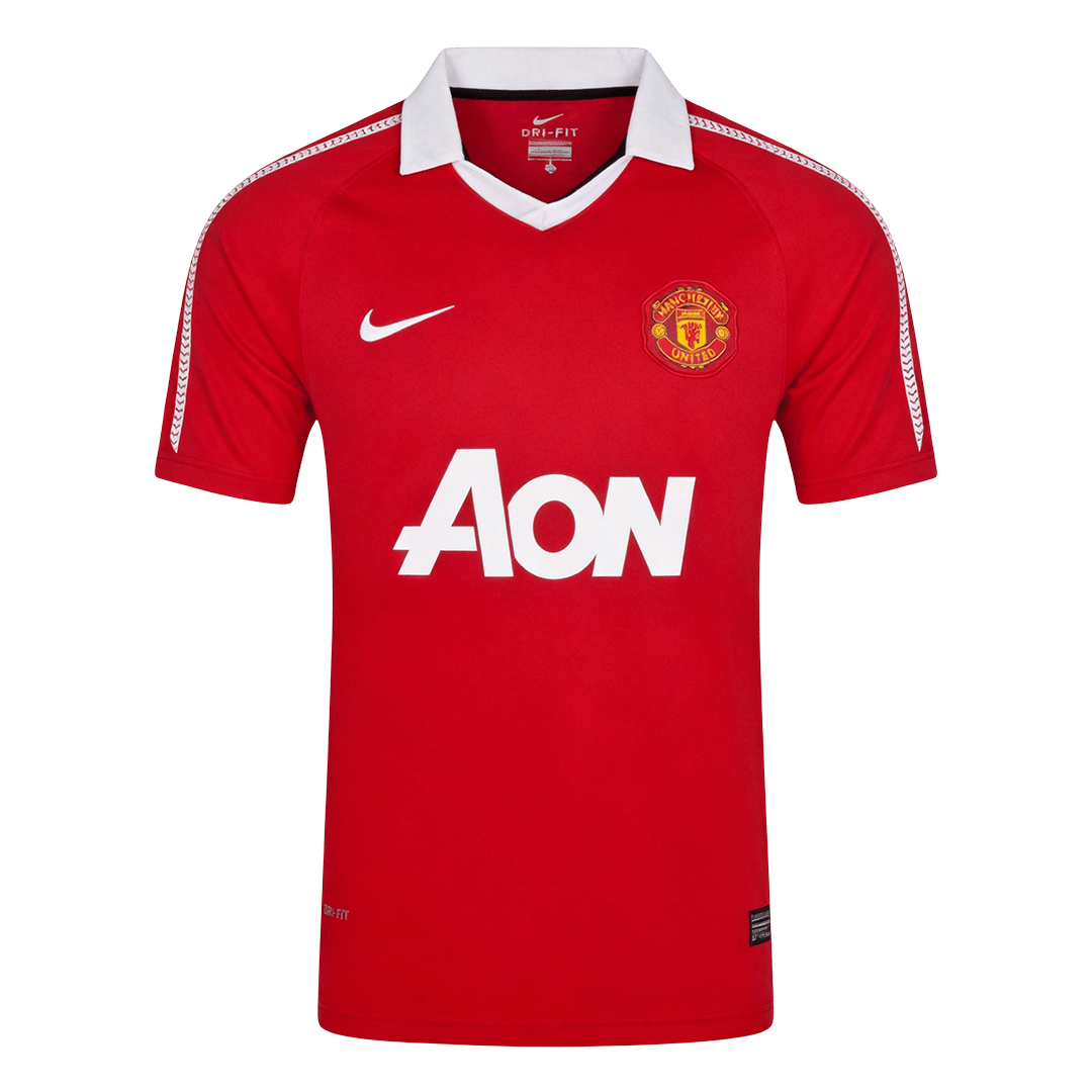Manchester United Domov Retro fotbalový dres 2010/11