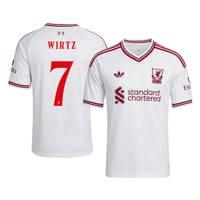 Pánské Liverpool WIRTZ #7 Pryč Fotbalový dres 2026/27 - UCL