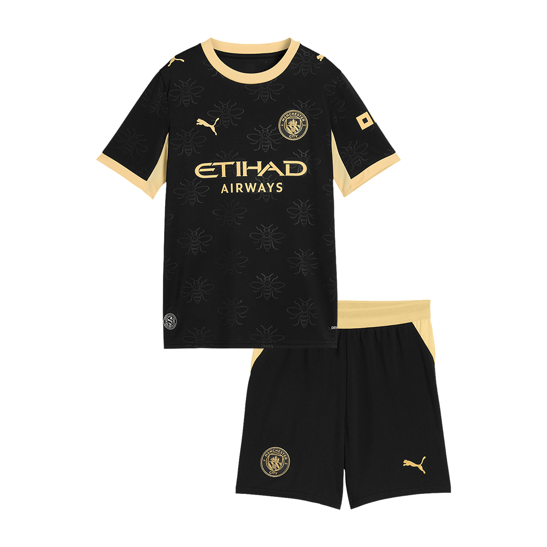 Děti Manchester City Pryč Fotbalový dres Kit(dres + šortky) 2026/27