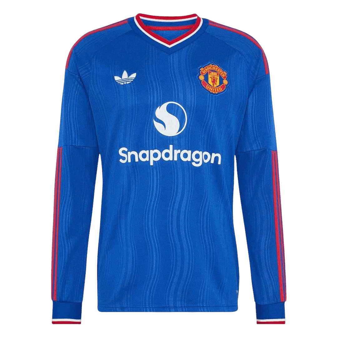 Pánské Manchester United Pryč Fotbalový dres s dlouhým rukávem 2026/27