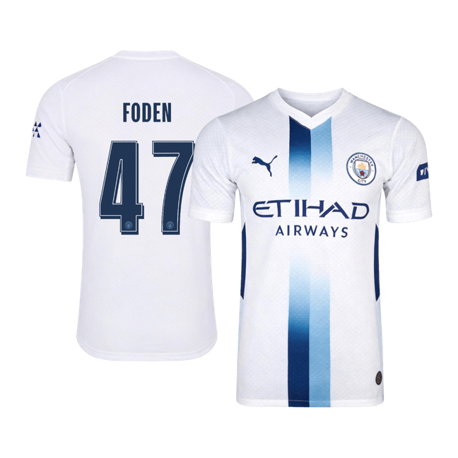 Manchester City FODEN #47 Třetí pryč Fotbalový dres 2026/27 - verze pro hráče - UCL