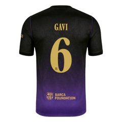 Pánské Barcelona GAVI #6 Pryč Fotbalový dres 2026/27 - UCL