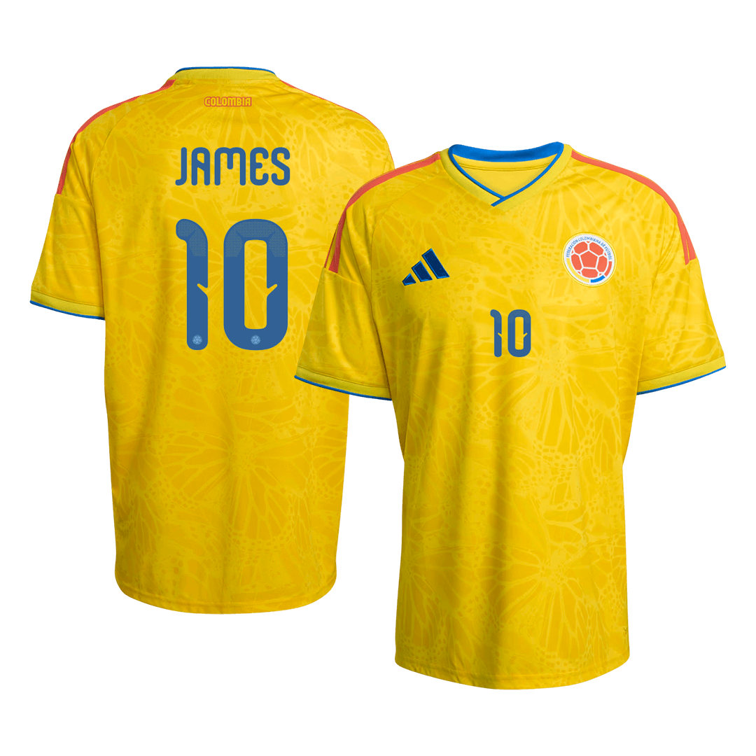Pánské Colombia JAMES #10 Domov Fotbalový dres Mistrovství světa 2026