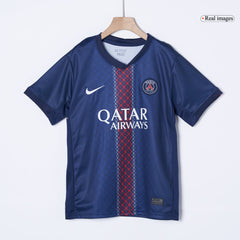 PSG Kids Home Jersey Kit (Shirt + Shorts) 2025/26