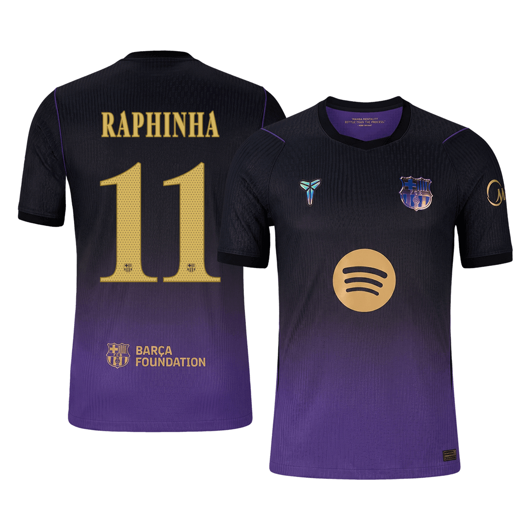 Barcelona RAPHINHA #11 Pryč Fotbalový dres 2026/27 - verze pro hráče - UCL