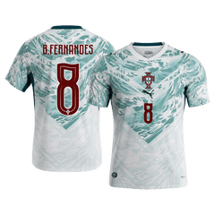 Pánské Portugal B.FERNANDES #8 Pryč Fotbalový dres Mistrovství světa 2026