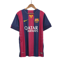 Barcelona SUÁREZ #9 Home Retro Football Jersey 2014/15