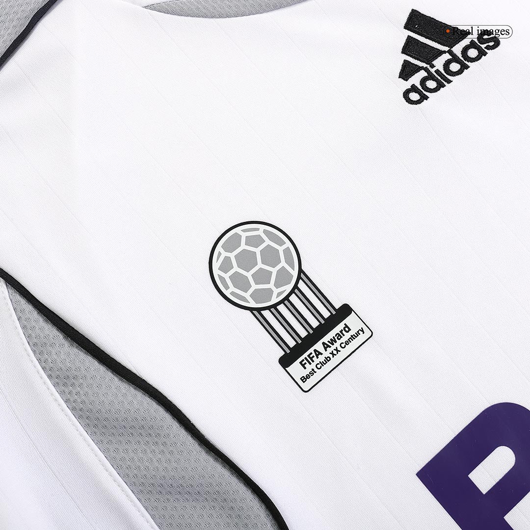 Real Madrid SERGIO RAMOS #4 Domácí Retro fotbalový dres 2006/07