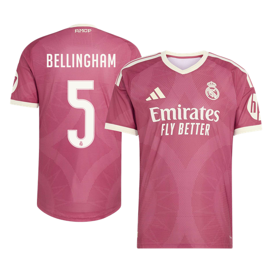Real Madrid BELLINGHAM #5 Třetí pryč Fotbalový dres 2026/27 - verze pro hráče