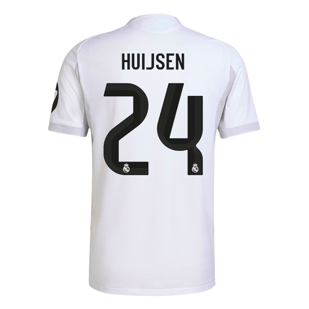 Real Madrid HUIJSEN #24 Domácí Fotbalový dres 2025/26 – verze pro hráče