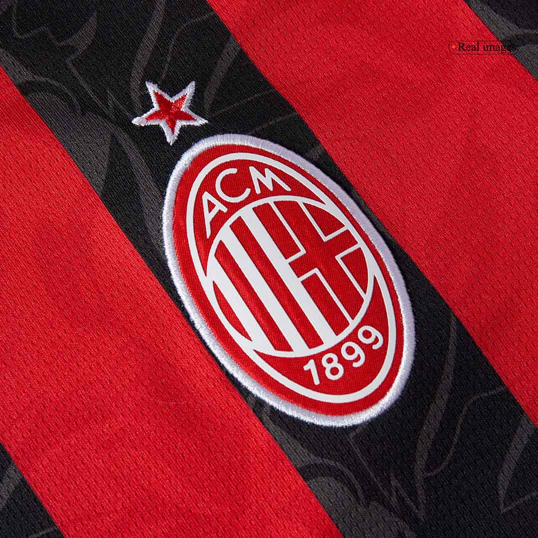 AC Milan men's home jersey set (jersey+shorts) 2025/26