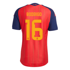 Spain RODRIGO #16 Domov Fotbalový dres Mistrovství světa 2026 - verze pro hráče