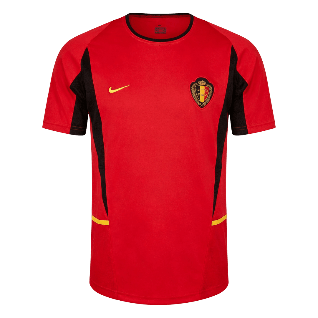 Belgium Domov Retro fotbalový dres 2002