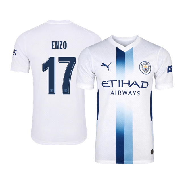 Manchester City ENZO #17 Třetí pryč Fotbalový dres 2026/27 - verze pro hráče - UCL