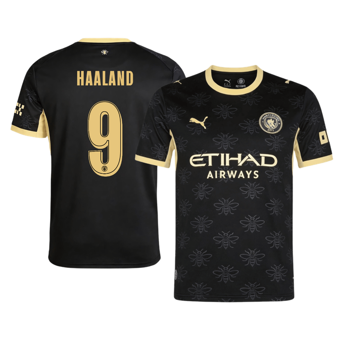 Pánské Manchester City HAALAND #9 Pryč Fotbalový dres 2026/27 - UCL