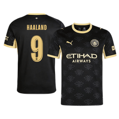 Pánské Manchester City HAALAND #9 Pryč Fotbalový dres 2026/27 - UCL