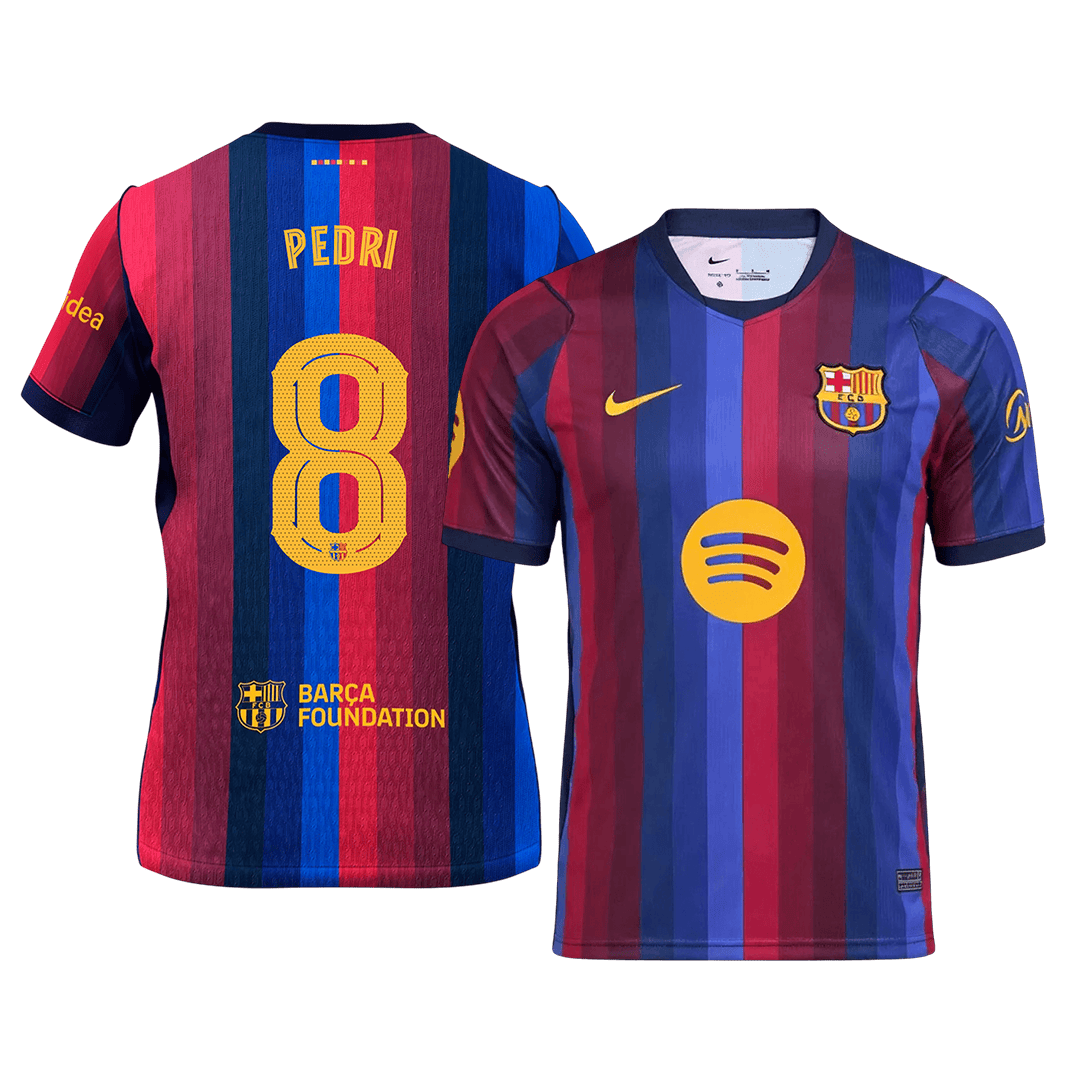 Pánské Barcelona PEDRI #8 Domov Fotbalový dres 2026/27