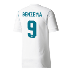 Real Madrid BENZEMA #9 Domácí Retro fotbalový dres 2017/18