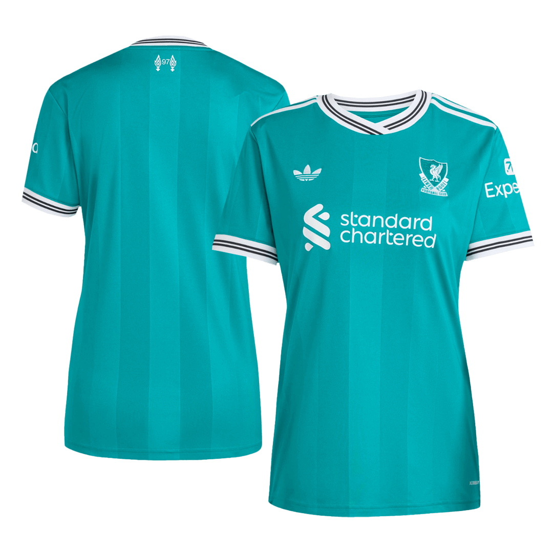 Dámské Liverpool Třetí pryč Fotbalový dres 2025/26