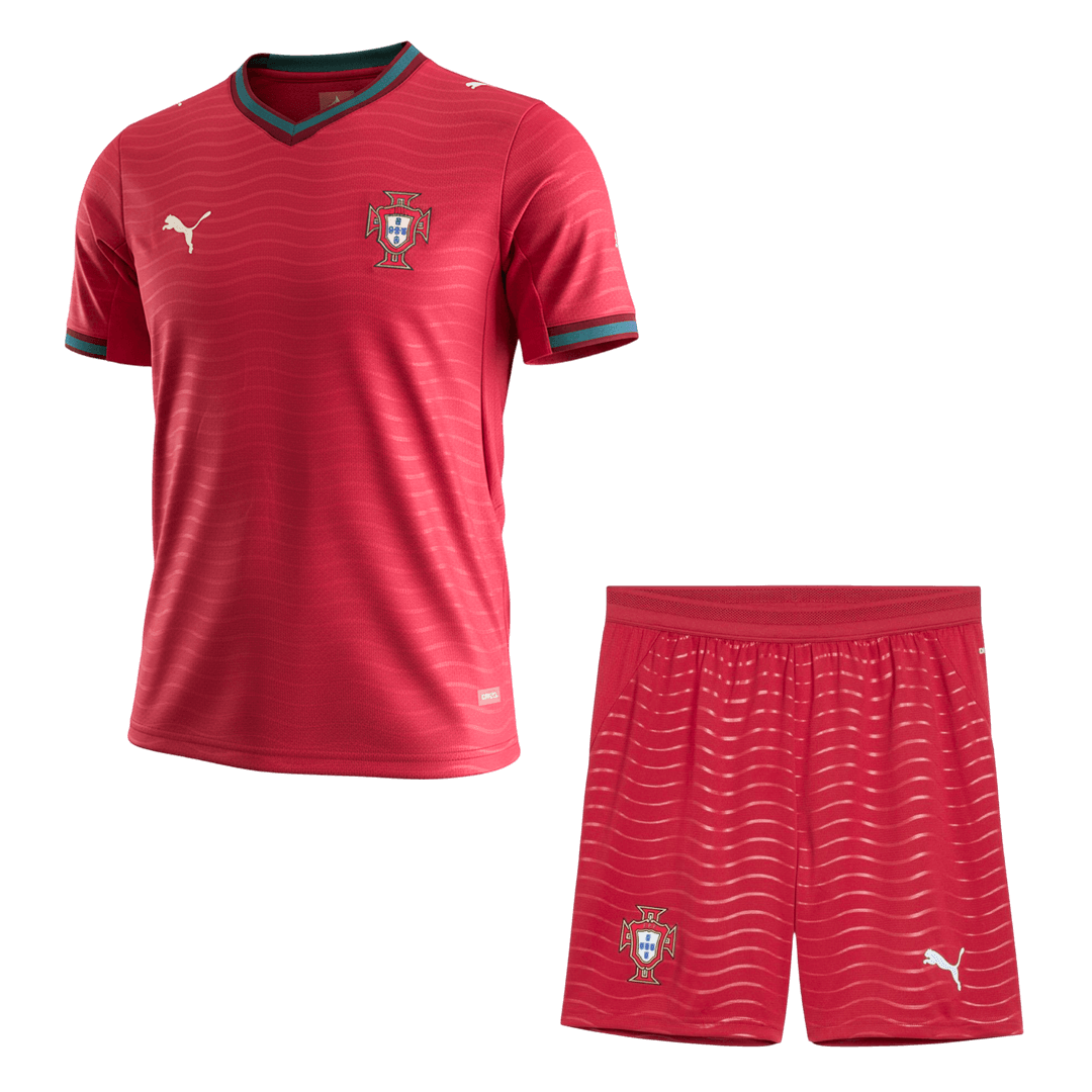 Pánské Portugal Domov World Cup Fotbalový dres (Jersey+Shorts) Kit 2026