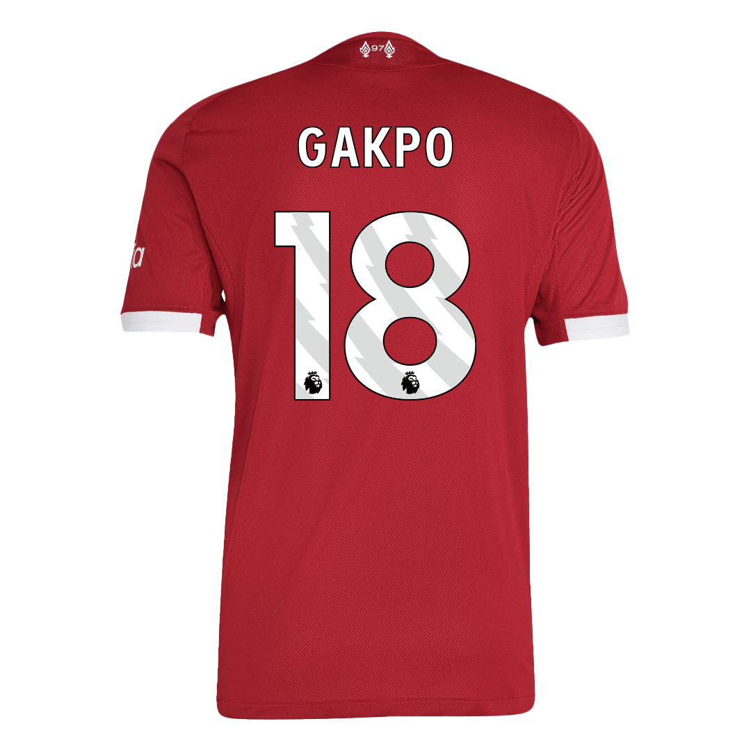 Liverpool GAKPO #18 Domov Fotbalový dres 2025/26 - verze pro hráče