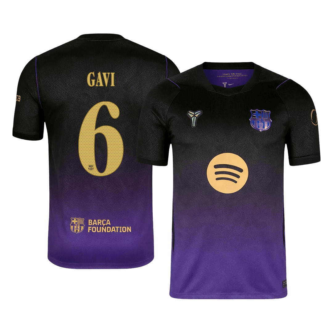 Pánské Barcelona GAVI #6 Pryč Fotbalový dres 2026/27 - UCL
