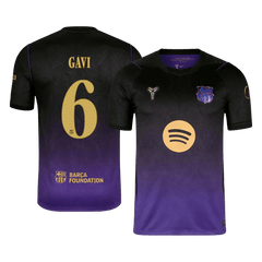 Pánské Barcelona GAVI #6 Pryč Fotbalový dres 2026/27 - UCL