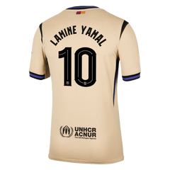 Pánský venkovní fotbalový dres Barcelona LAMINE YAMAL #10 2025/26 – UCL