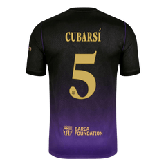 Pánské Barcelona CUBARSÍ #5 Pryč Fotbalový dres 2026/27 - UCL