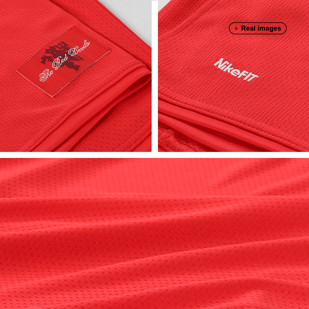 Manchester United SCHOLES #18 Domácí Retro fotbalový dres 2007/08