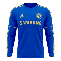 Chelsea Domov Retro Long Sleeve fotbalový dres 2012/13
