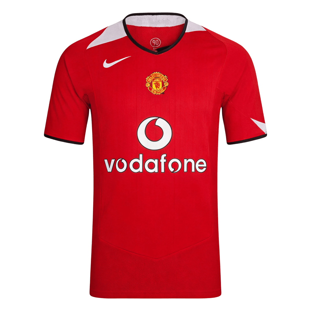 Manchester United Domov Retro fotbalový dres 2004/06