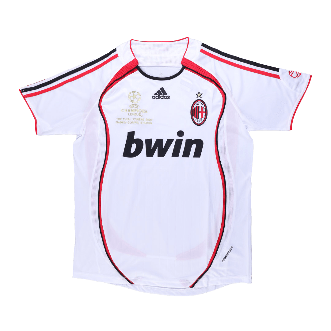 AC Milán RONALDO #99 venkovní retro fotbalový dres 2006/07 - UCL
