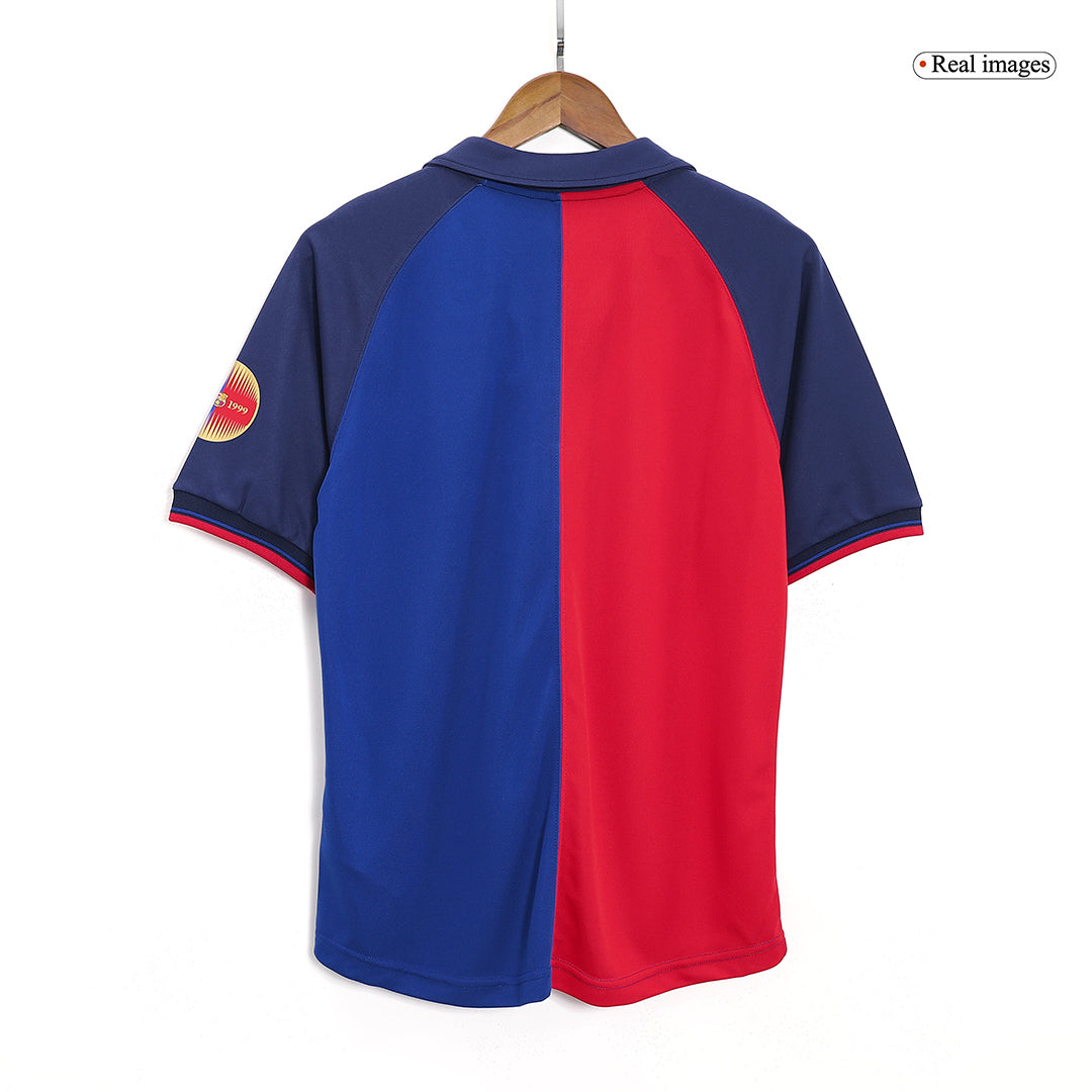Barcelona Home Retro Football Jersey 1999/00