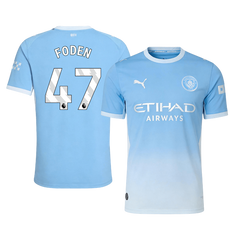 Manchester City FODEN #47 Domov Fotbalový dres 2026/27 - verze pro hráče