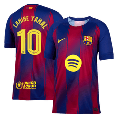 Barcelona LAMINE YAMAL #10 Men's Home Football Jersey 2025/26 – UCL