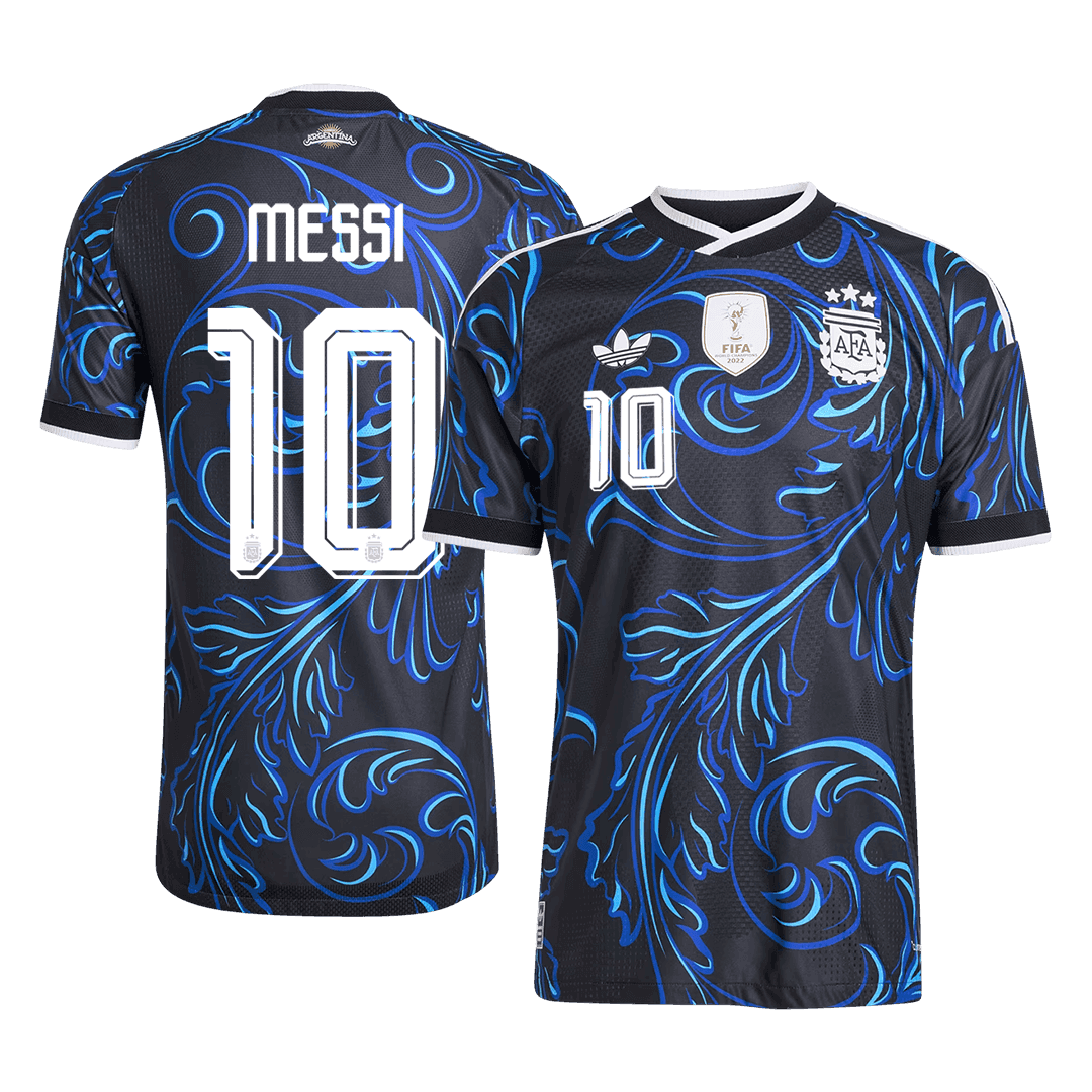 Argentina MESSI #10 Pryč Fotbalový dres Mistrovství světa 2026 - verze pro hráče