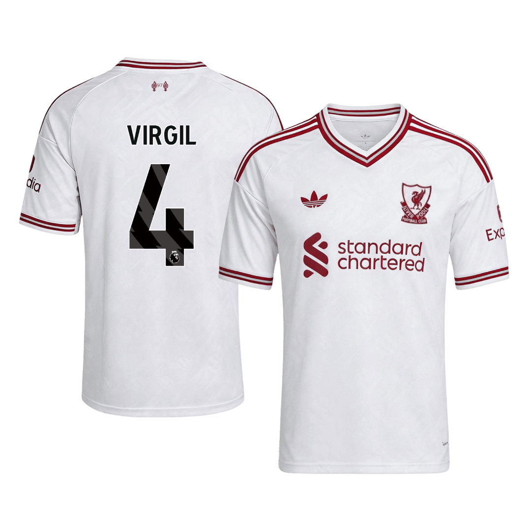 Pánské Liverpool VIRGIL #4 Pryč Fotbalový dres 2026/27