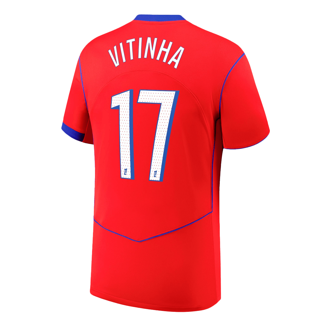 Pánské PSG VITINHA #17 Třetí pryč Fotbalový dres 2025/26