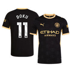 Manchester City DOKU #11 Pryč Fotbalový dres 2026/27 - verze pro hráče