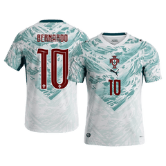 Pánské Portugal BERNARDO #10 Pryč Fotbalový dres Mistrovství světa 2026