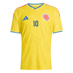 Colombia JAMES #10 Domov Fotbalový dres World Cup 2026 - verze pro hráče