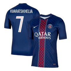 Pánský domácí fotbalový dres PSG KVARATSKHELIA #7 2025/26