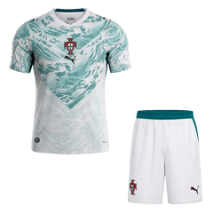 Pánské Portugal Pryč World Cup Fotbalový dres (Jersey+Shorts) Kit Mistrovství světa2026