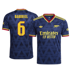 Arsenal GABRIEL #6 Pryč Fotbalový dres 2026/27 - verze pro hráče - UCL
