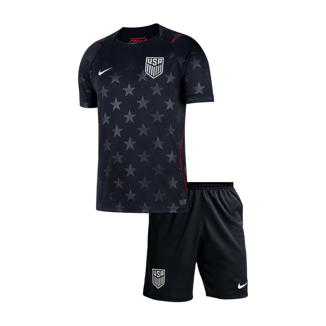 Děti USA Pryč Fotbalový dres Kit(dres + šortky) Mistrovství světa 2026