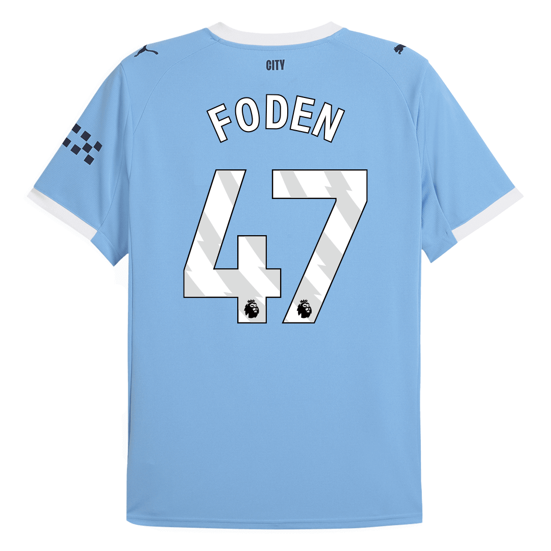 Pánský fotbalový dres Manchester City FODEN #47 Domácí 2025/26