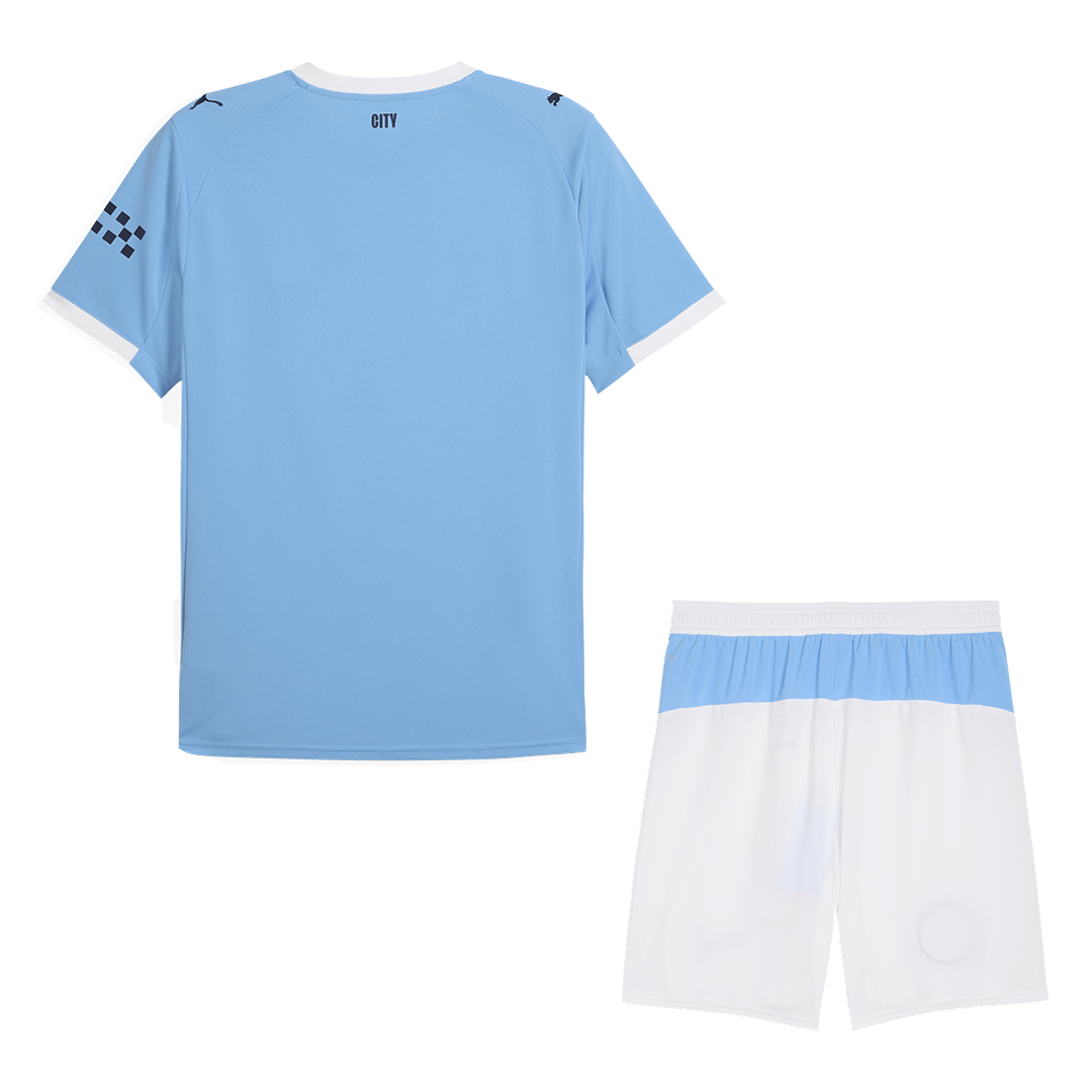 Manchester City men's home jersey set (jersey+shorts) 2025/26