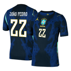 Brazil JOÃO PEDRO #22 Pryč Fotbalový dres Mistrovství světa 2026 - verze pro hráče
