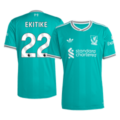 Pánské Liverpool EKITIKE #22 Třetí pryč Fotbalový dres 2025/26